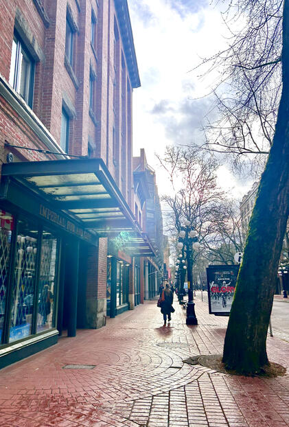 Gastown, Vancouver. Before I realised it, this sight had become home to me.