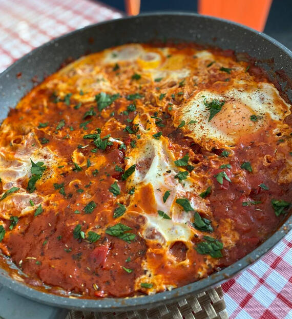 Shakshouka. One of my favourite foods!